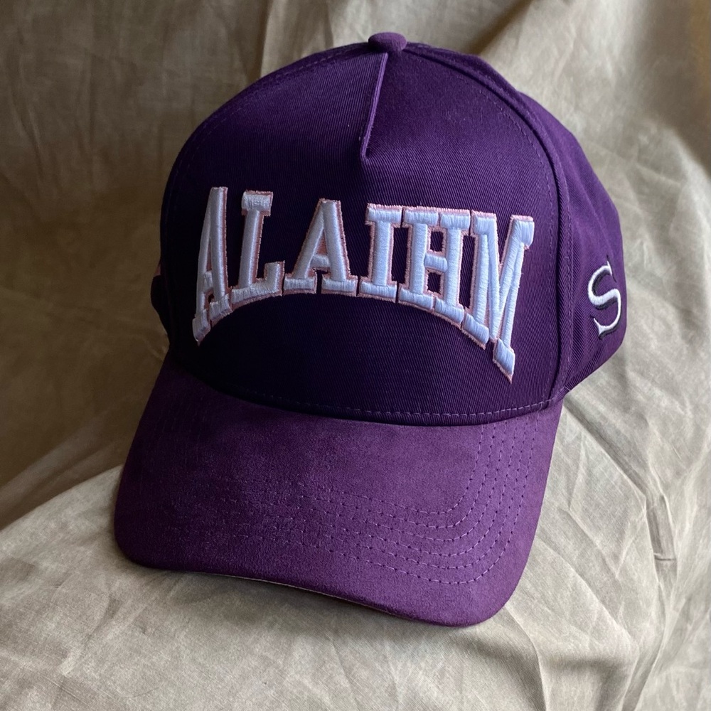 Purple ALAIHM Men's Cap